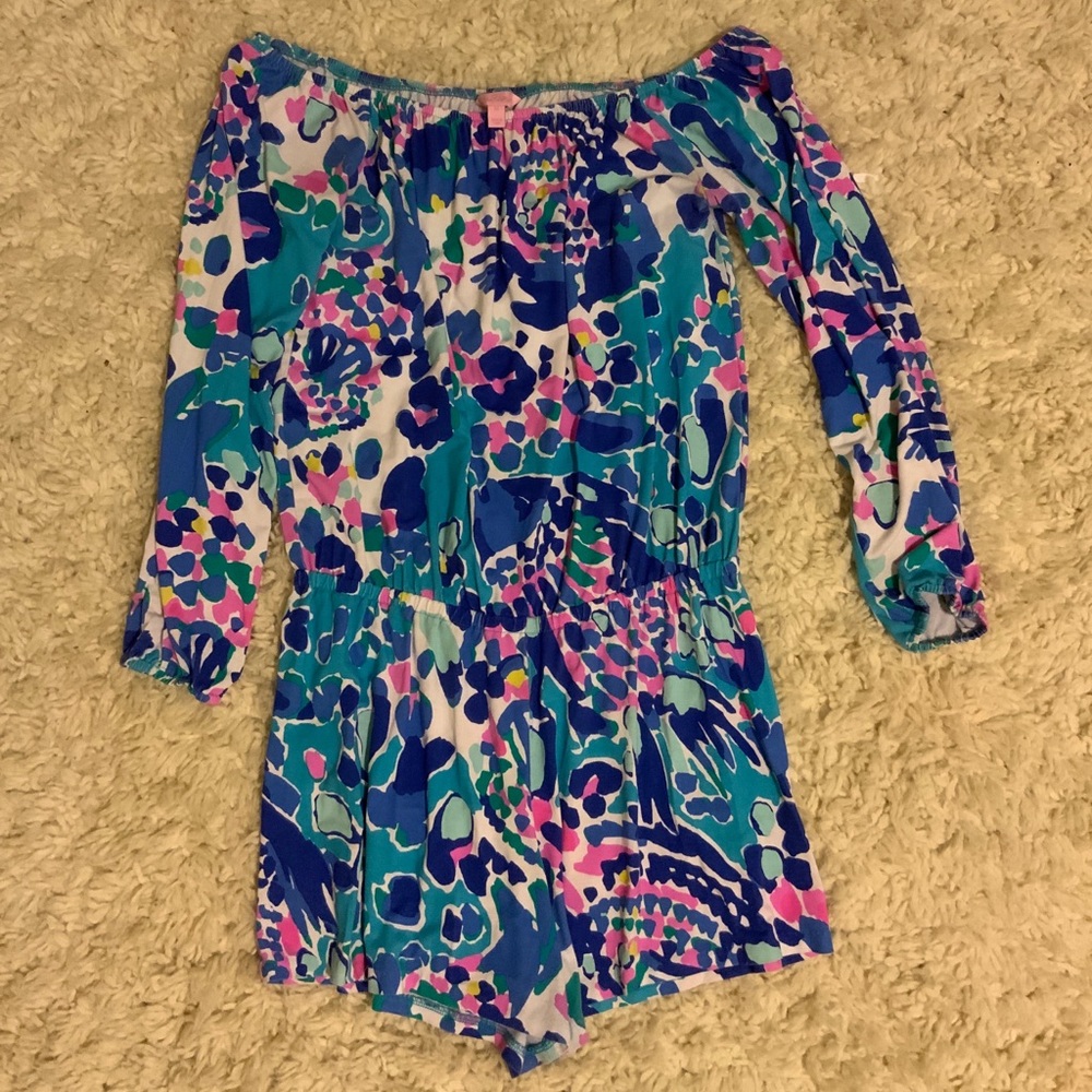 Off the shoulder romper